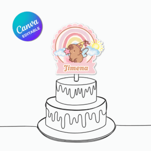 Cake Topper Capibara